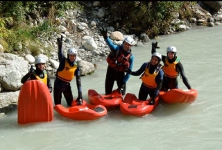 Hydrospeed in Chamonix